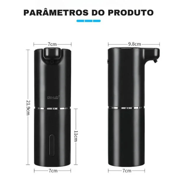 Saboneteira Dispenser Automática com Espuma e USB para Banheiro KBN