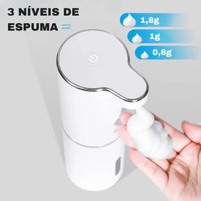 Saboneteira Dispenser Automática com Espuma e USB para Banheiro KBN