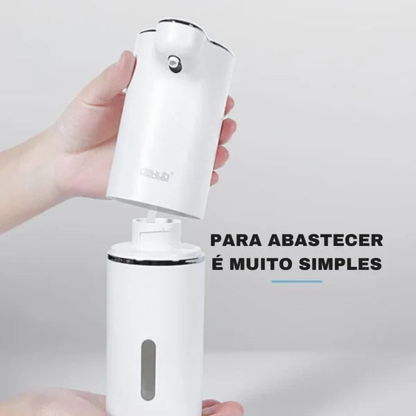 Saboneteira Dispenser Automática com Espuma e USB para Banheiro KBN