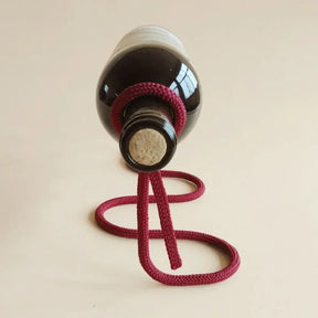 Suporte de Vinho em Forma de Cordas para Cozinha e Bar KBN