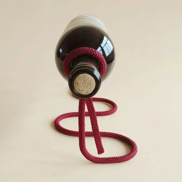 Suporte de Vinho em Forma de Cordas para Cozinha e Bar KBN