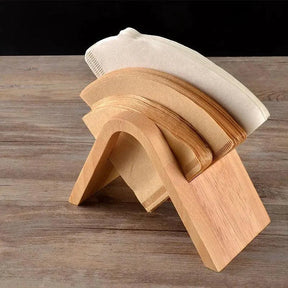 Suporte para Filtro de Café em Bambu Maciço Vertical KBN
