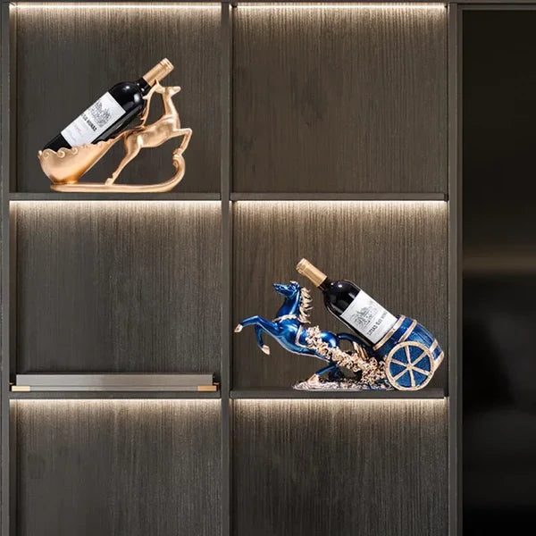 Suporte para Vinho Cisne Criativo em Estilo Clássico KBN