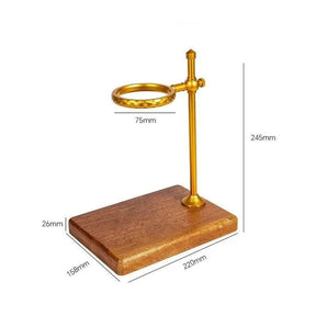 Suporte Porta Filtro de Café Americano com Base de Madeira KBN
