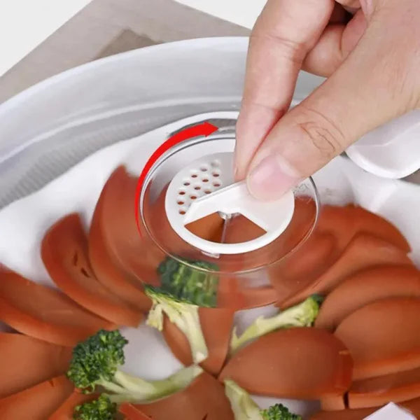 Tampa Anti-Respingos para Micro-ondas e Forno com Saída de Vapor KBN
