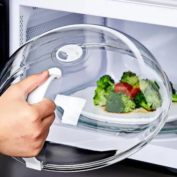 Tampa Anti-Respingos para Micro-ondas e Forno com Saída de Vapor KBN