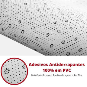Tapete Felpudo Liso Antiderrapante para Sala e Quarto KBN