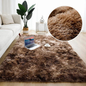 Tapete Felpudo  Mescla Antiderrapante para Sala e Quarto